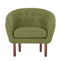 Fauteuil Anna I - Vert olive par Mørteens | Fauteuil 1 place élégant et confortable -Pas Cher Fauteuils Magasin sessel anna i webstoff olivgruen 4828920