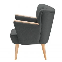 Fauteuil Bauro I - Anthracite | Mørteens | Confort et Élégance -Pas Cher Fauteuils Magasin sessel bauro i filz anthrazit 4542236