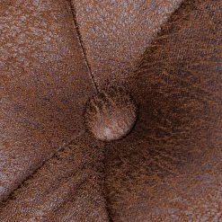 Fauteuil Benavente - Fauteuil 1 place en cuir vieilli marron par Ars Manufacti -Pas Cher Fauteuils Magasin sessel benavente antiklederlook braun 406399