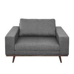 Fauteuil 1 place Mørteens Billund - Gris | Confort et Design Scandinave -Pas Cher Fauteuils Magasin sessel billund strukturstoff grau 495717