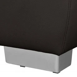 Fredriks Fauteuil Bollon - Marron foncé | Fauteuil 1 place design et confort -Pas Cher Fauteuils Magasin sessel bollon kunstleder dunkelbraun 4154668