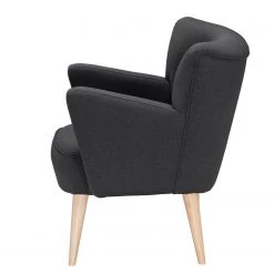 Fauteuil Bumberry Anthracite - Confort et Élégance par Mørteens -Pas Cher Fauteuils Magasin sessel bumberry webstoff anthrazit 5143772