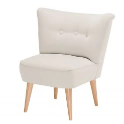 Mørteens Fauteuil Panti - Crème | Fauteuil 1 place design et confortable