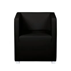 Mooved Fauteuil Carmen - Fauteuil 1 place en imitation cuir noir - Confort et style moderne -Pas Cher Fauteuils Magasin sessel carmen kunstleder schwarz 1321507