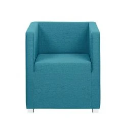 Mooved Fauteuil Carmen - Tissu Turquoise | Fauteuil 1 Place Confortable et Élégant -Pas Cher Fauteuils Magasin sessel carmen stoff blau tuerkis 1321477