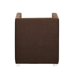 Mooved Fauteuil Carmen - Tissu marron foncé - Fauteuil 1 place élégant et confortable -Pas Cher Fauteuils Magasin sessel carmen stoff dunkelbraun 1321452