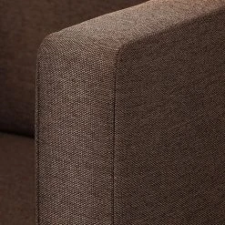 Mooved Fauteuil Carmen - Tissu marron foncé - Fauteuil 1 place élégant et confortable -Pas Cher Fauteuils Magasin sessel carmen stoff dunkelbraun 1321454