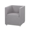 Mooved Fauteuil Carmen - Tissu Gris - Confort et élégance pour votre salon