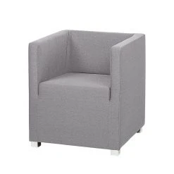 Mooved Fauteuil Carmen - Tissu Gris - Confort et élégance pour votre salon