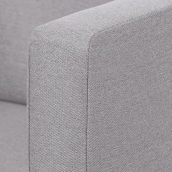 Mooved Fauteuil Carmen - Tissu Gris - Confort et élégance pour votre salon -Pas Cher Fauteuils Magasin sessel carmen stoff grau 1321490