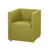 Mooved Fauteuil Carmen - Tissu vert | Fauteuil 1 place élégant et confortable -Pas Cher Fauteuils Magasin sessel carmen stoff gruen 1321480