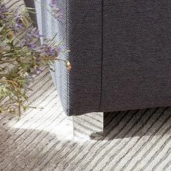 Mooved Fauteuil Carmen - Tissu Gris - Confort et élégance pour votre salon -Pas Cher Fauteuils Magasin sessel carmen webstoff grau 534116