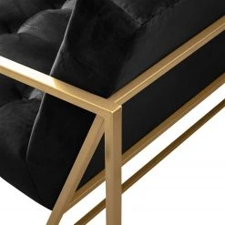 Jack & Alice Fauteuil Charm II - Noir - Fauteuil 1 place élégant et confortable -Pas Cher Fauteuils Magasin sessel charm ii microfaser schwarz 4692828