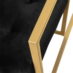 Jack & Alice Fauteuil Charm II - Noir - Fauteuil 1 place élégant et confortable -Pas Cher Fauteuils Magasin sessel charm ii microfaser schwarz 4692832