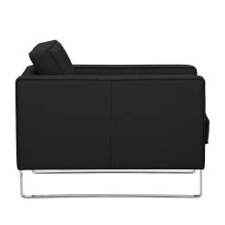 Fredriks Fauteuil Chelsea Cuir Véritable - Noir - Luge | Fauteuil 1 Place en Cuir de Luxe -Pas Cher Fauteuils Magasin sessel chelsea echtleder kufen 3807984