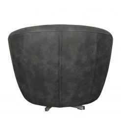 Fredriks Fauteuil Marvin - Gris foncé | Fauteuil 1 place design et confortable -Pas Cher Fauteuils Magasin sessel duhnen antiklederlook dunkelgrau 4107524