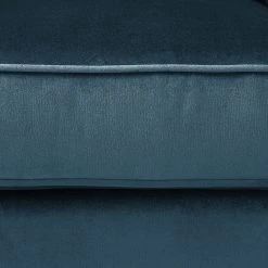 Eva Padberg Collection Fauteuil Edina - Bleu foncé | Fauteuil 1 place design et confortable -Pas Cher Fauteuils Magasin sessel edina samt dunkelblau 4708252