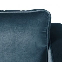 Eva Padberg Collection Fauteuil Edina - Bleu foncé | Fauteuil 1 place design et confortable -Pas Cher Fauteuils Magasin sessel edina samt dunkelblau 4708256