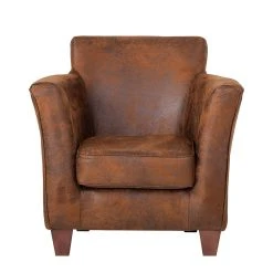 Fauteuil Even - Microfibre marron | ars manufacti | Confort et élégance pour votre salon -Pas Cher Fauteuils Magasin sessel even microfaser braun 254004