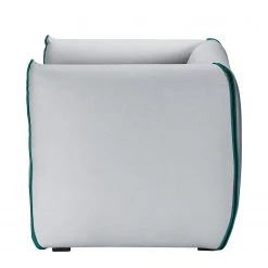 Fredriks Fauteuil Grady II - Tissu - Confort Premium - Fauteuil 1 Place -Pas Cher Fauteuils Magasin sessel grady webstoff ii mit hocker hellgrau tuerkis 4771468