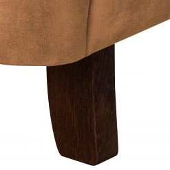 Fauteuil à oreilles Grendon - Aspect cuir vieilli - Ocre | Ars Manufacti -Pas Cher Fauteuils Magasin sessel grendon ii antiklederlook ocker 4225076