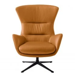 Studio Copenhagen Fauteuil Hepburn III en Cuir Véritable Neka - Cognac et Noir | Fauteuil 1 Place -Pas Cher Fauteuils Magasin sessel hepburn ii echtleder echtleder neka cognac 5024964