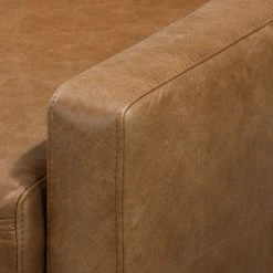 Fauteuil Horley en Cuir Véritable Marron par ars manufacti - Confort Élégant pour Votre Intérieur -Pas Cher Fauteuils Magasin sessel horley echtleder braun 5039456