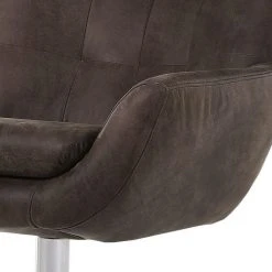 Fauteuil Itala avec Pouf Repose-Pieds en Cuir Véritable – Confort et Élégance | Ars Manufacti -Pas Cher Fauteuils Magasin sessel itala echtleder braun 5110064