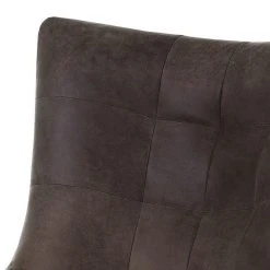 Fauteuil Itala avec Pouf Repose-Pieds en Cuir Véritable – Confort et Élégance | Ars Manufacti -Pas Cher Fauteuils Magasin sessel itala echtleder braun 5110068