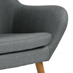 Mørteens Fauteuil Jenks - Gris clair | Fauteuil 1 place élégant et confortable -Pas Cher Fauteuils Magasin sessel jenks webstoff hellgrau 4908660