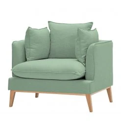 Fauteuil Lavina I Tissu Moretey Menthe - Eva Padberg Collection