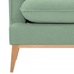 Fauteuil Lavina I Tissu Moretey Menthe - Eva Padberg Collection -Pas Cher Fauteuils Magasin sessel lavina strukturstoff stoff moretey mint 4684212