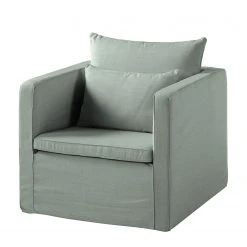 Fauteuil Lavina en Tissu Moretey Menthe - Eva Padberg Collection