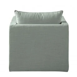 Fauteuil Lavina en Tissu Moretey Menthe - Eva Padberg Collection -Pas Cher Fauteuils Magasin sessel lavina webstoff mintgrau 4721804