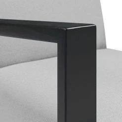 Fauteuil Lazy Tom Tailor Gris clair avec repose-pieds - Confort élégant pour votre salon -Pas Cher Fauteuils Magasin sessel lazy strukturstoff mit hocker hellgrau 1260098