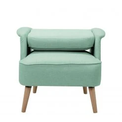 Mørteens Fauteuil Lormes - Tissé à plat | Fauteuil 1 place élégant et confortable -Pas Cher Fauteuils Magasin sessel lormes flachgewebe mint 4722688