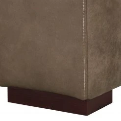 Fauteuil Maine en Cuir Véritable Noix de Muscade - Ars Natura -Pas Cher Fauteuils Magasin sessel maine echtleder cappuccino 5039496