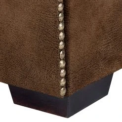 Ars Manufacti Fauteuil Mallow - Fauteuil 1 place en cuir vieilli marron - Design élégant et confortable -Pas Cher Fauteuils Magasin sessel mallow antiklederoptik braun 436285