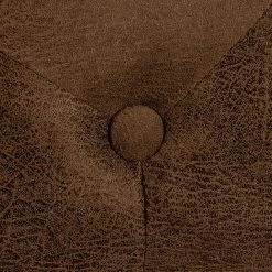 Ars Manufacti Fauteuil Mallow - Fauteuil 1 place en cuir vieilli marron - Design élégant et confortable -Pas Cher Fauteuils Magasin sessel mallow antiklederoptik braun 436289