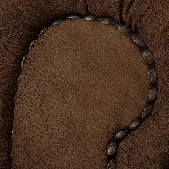 Ars Manufacti Fauteuil Mallow - Fauteuil 1 place en cuir vieilli marron - Design élégant et confortable -Pas Cher Fauteuils Magasin sessel mallow antiklederoptik braun 436291