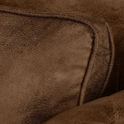 Ars Manufacti Fauteuil Mallow - Fauteuil 1 place en cuir vieilli marron - Design élégant et confortable -Pas Cher Fauteuils Magasin sessel mallow antiklederoptik braun 436293