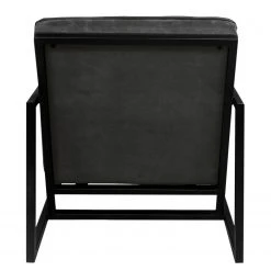 Fauteuil 1 Place Ars Manufacti Manchester IV Gris Foncé - Confort et Élégance -Pas Cher Fauteuils Magasin sessel manchester iv antiklederlook dunkelgrau 5044068