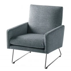 Studio Copenhagen Fauteuil Maximus - Tissu structuré Gris pigeon - Fauteuil 1 place design