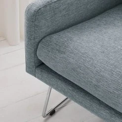 Studio Copenhagen Fauteuil Maximus - Tissu structuré Gris pigeon - Fauteuil 1 place design -Pas Cher Fauteuils Magasin sessel maximus strukturstoff taubengrau 5182484