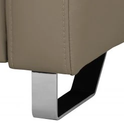 Fredriks Fauteuil Menfi - Cuir véritable Taupe - Fauteuil 1 place élégant et confortable -Pas Cher Fauteuils Magasin sessel menfi echtleder taupe 5039408