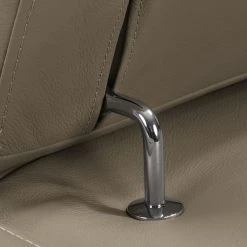 Fredriks Fauteuil Menfi - Cuir véritable Taupe - Fauteuil 1 place élégant et confortable -Pas Cher Fauteuils Magasin sessel menfi echtleder taupe 5039412