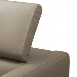 Fredriks Fauteuil Menfi - Cuir véritable Taupe - Fauteuil 1 place élégant et confortable -Pas Cher Fauteuils Magasin sessel menfi echtleder taupe 5039416