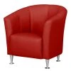Fredriks Fauteuil Minga - Rouge | Fauteuil 1 place design et confort | Livraison rapide -Pas Cher Fauteuils Magasin sessel minga echtleder rot 4474032