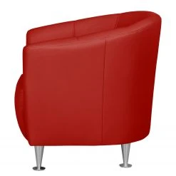 Fredriks Fauteuil Minga - Rouge | Fauteuil 1 place design et confort | Livraison rapide -Pas Cher Fauteuils Magasin sessel minga echtleder rot 4474052