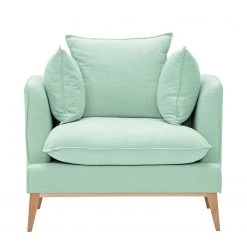 Mørteens Fauteuil Sulviken - Tissu Dona : Vert menthe | Fauteuil 1 place | Confort et Style -Pas Cher Fauteuils Magasin sessel nelson mint gruen 4003648